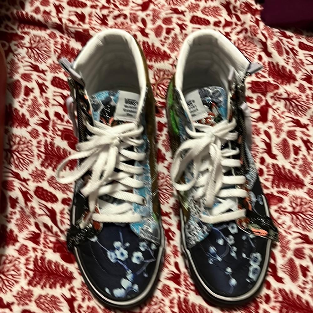 Sk8 Hi Reissue mixed textiles